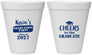 Personalized Graduation 12 oz Foam Cups - Class Of 2027 Cheers Graduate | 130034