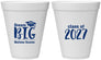 Personalized Graduation 12 oz Foam Cups - Class Of 2027 Dream Big | 130038