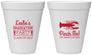 Personalized Graduation 12 oz Foam Cups - Class Of 2027 Crawfish Boil | 130042
