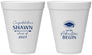 Personalized Graduation 12 oz Foam Cups - Class Of 2027 Adventure Begin | 130048