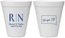 Personalized Wedding 12 oz Foam Cups - South Dakota | 140
