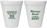 Personalized Class Reunion 12 oz Foam Cups - Class Of 2007 20 Year | 140001
