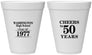 Personalized Class Reunion 12 oz Foam Cups - Class Of 1977 50 Year | 140004