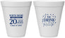 Personalized Class Reunion 12 oz Foam Cups - Class Of 2007 20 Year | 140006