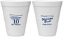 Personalized Class Reunion 12 oz Foam Cups - Class Of 2017 10 Year | 140010