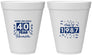 Personalized Class Reunion 12 oz Foam Cups - Class Of 1987 40 Year | 140018
