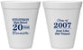 Personalized Class Reunion 12 oz Foam Cups - Class Of 2007 20 Year | 140026