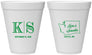 Personalized Wedding 12 oz Foam Cups - Washington | 146