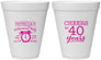 Personalized Retirement 12 oz Foam Cups - Off The Clock | 150000