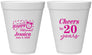 Personalized Retirement 12 oz Foam Cups - Off The Clock | 150001