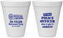 Personalized Retirement 12 oz Foam Cups - Police Officer | 150010
