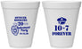 Personalized Retirement 12 oz Foam Cups - Police Officer | 150012