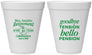 Personalized Retirement 12 oz Foam Cups - Teacher | 150020