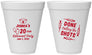 Personalized Retirement 12 oz Foam Cups - Nurse | 150026