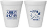 Personalized Wedding 12 oz Foam Cups - Alaska | 151