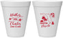 Personalized Wedding 12 oz Foam Cups - Florida | 158
