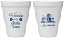 Personalized Wedding 12 oz Foam Cups - Hawaii | 160