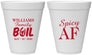 Personalized Family Reunion 12 oz Foam Cups - Crawfish Boil | 160009