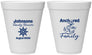 Personalized Family Reunion 12 oz Foam Cups - Cruise Nautical | 160020