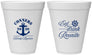 Personalized Family Reunion 12 oz Foam Cups - Cruise Anchor | 160028