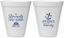 Personalized Family Reunion 12 oz Foam Cups - Cruise Anchor | 160029