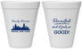 Personalized Family Reunion 12 oz Foam Cups - New York | 160039