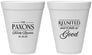 Personalized Family Reunion 12 oz Foam Cups - Reunited Feels So Good | 160052