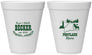 Personalized Wedding 12 oz Foam Cups - Maine | 168