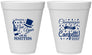 Personalized New Years 12 oz Foam Cups - 2027 Confetti | 170003