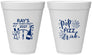 Personalized New Years 12 oz Foam Cups - 2027 Pop Fizz Drink | 170007