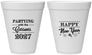 Personalized New Years 12 oz Foam Cups - 2027 Nye | 170016