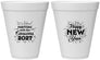 Personalized New Years 12 oz Foam Cups - 2027 Nye | 170020