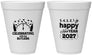 Personalized New Years 12 oz Foam Cups - 2027 Countdown | 170021