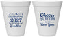 Personalized New Years 12 oz Foam Cups - 2027 Cheers | 170023