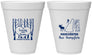 Personalized Wedding 12 oz Foam Cups - New Hampshire | 178