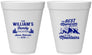 Personalized Family Vacation 12 oz Foam Cups - Mountains | 180022