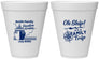 Personalized Family Vacation 12 oz Foam Cups - Oh Ship Cruise | 180030