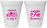 Personalized Family Vacation 12 oz Foam Cups - Bahamas | 180041