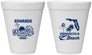 Personalized Family Vacation 12 oz Foam Cups - Florida | 180044