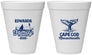 Personalized Family Vacation 12 oz Foam Cups - Cape Cod | 180046