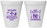 Personalized Family Vacation 12 oz Foam Cups - New Orleans | 180047