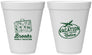 Personalized Family Vacation 12 oz Foam Cups - Road Trip Plane | 180052