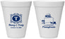 Personalized Wedding 12 oz Foam Cups - Pennsylvania | 187