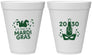 Personalized Mardi Gras 12 oz Foam Cups - New Orleans | 190003