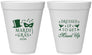 Personalized Mardi Gras 12 oz Foam Cups - Fleur De Lis | 190015