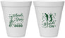 Personalized Mardi Gras 12 oz Foam Cups - Mardi On Jazz | 190019