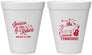 Personalized Wedding 12 oz Foam Cups - Tennessee | 191