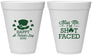 Personalized St Patricks Day 12 oz Foam Cups - Leprechaun | 200009