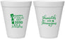 Personalized St Patricks Day 12 oz Foam Cups - Shamrocks Shenanigans | 200010