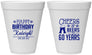 Personalized Birthday 12 oz Foam Cups - 60th | 20006